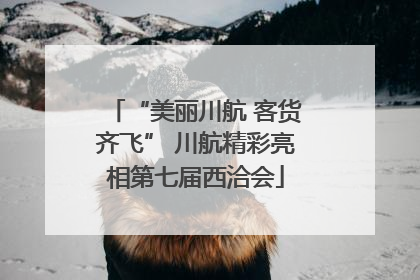 “美丽川航 客货齐飞” 川航精彩亮相第七届西洽会