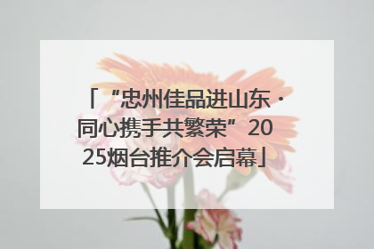 “忠州佳品进山东・同心携手共繁荣”2025烟台推介会启幕