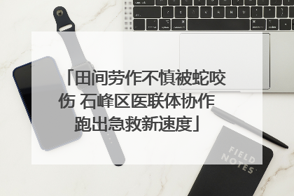田间劳作不慎被蛇咬伤 石峰区医联体协作跑出急救新速度