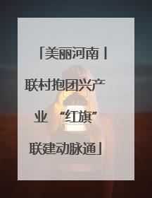 美丽河南丨联村抱团兴产业 “红旗”联建动脉通