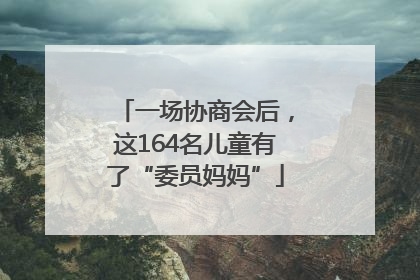 一场协商会后，这164名儿童有了“委员妈妈”