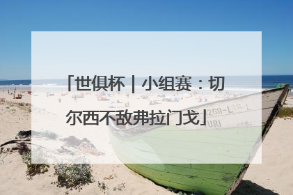 世俱杯｜小组赛：切尔西不敌弗拉门戈