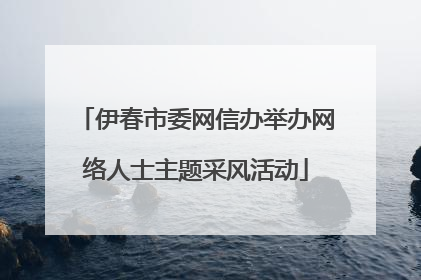 伊春市委网信办举办网络人士主题采风活动