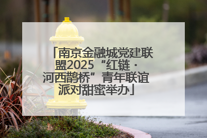南京金融城党建联盟2025“红链・河西鹊桥”青年联谊派对甜蜜举办