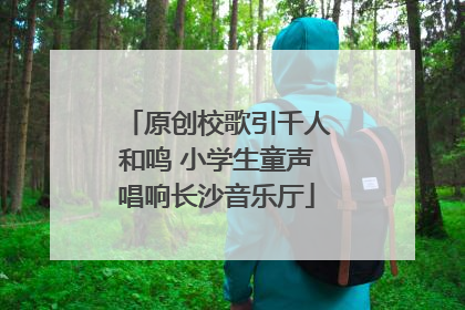 原创校歌引千人和鸣 小学生童声唱响长沙音乐厅