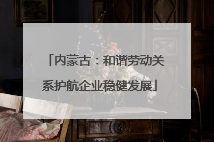 内蒙古：和谐劳动关系护航企业稳健发展