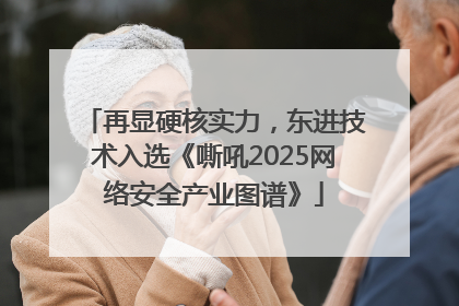 再显硬核实力，东进技术入选《嘶吼2025网络安全产业图谱》