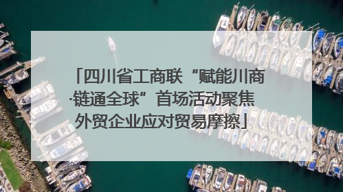 四川省工商联“赋能川商·链通全球”首场活动聚焦外贸企业应对贸易摩擦