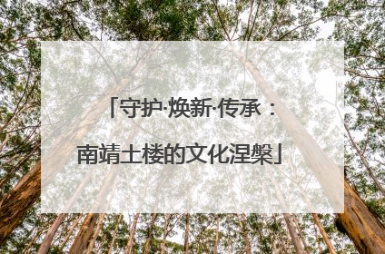 守护·焕新·传承：南靖土楼的文化涅槃