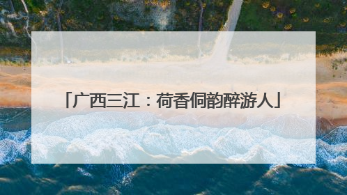 广西三江：荷香侗韵醉游人