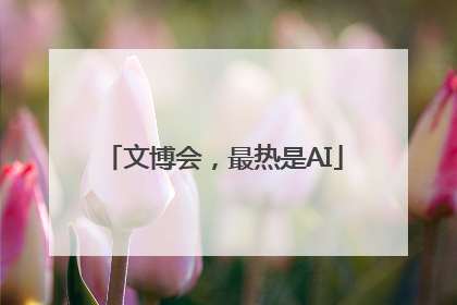 文博会，最热是AI