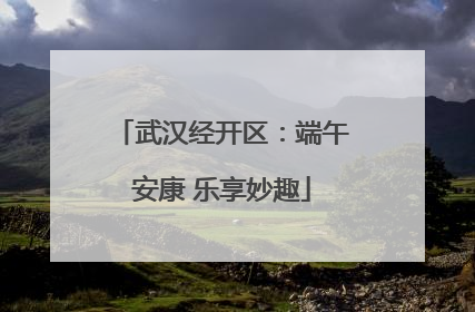 武汉经开区：端午安康 乐享妙趣