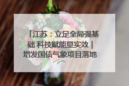 江苏：立足全局强基础 科技赋能显实效｜增发国债气象项目落地见效系列报道
