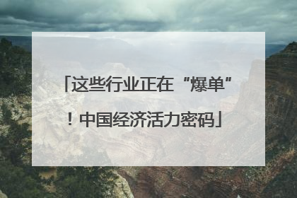 这些行业正在“爆单”！中国经济活力密码