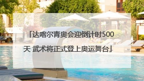 达喀尔青奥会迎倒计时500天 武术将正式登上奥运舞台