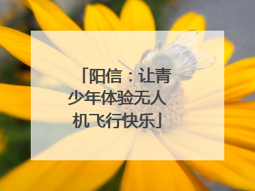 阳信：让青少年体验无人机飞行快乐