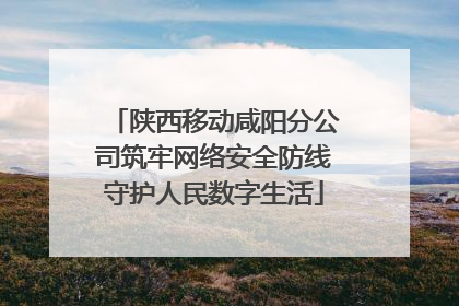 陕西移动咸阳分公司筑牢网络安全防线守护人民数字生活
