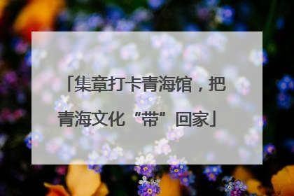 集章打卡青海馆，把青海文化“带”回家