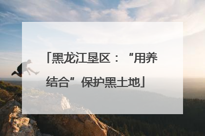 黑龙江垦区：“用养结合”保护黑土地