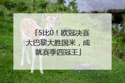 5比0！欧冠决赛大巴黎大胜国米，成就赛季四冠王